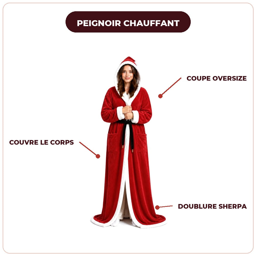 Le plaid chauffant porté à la maison